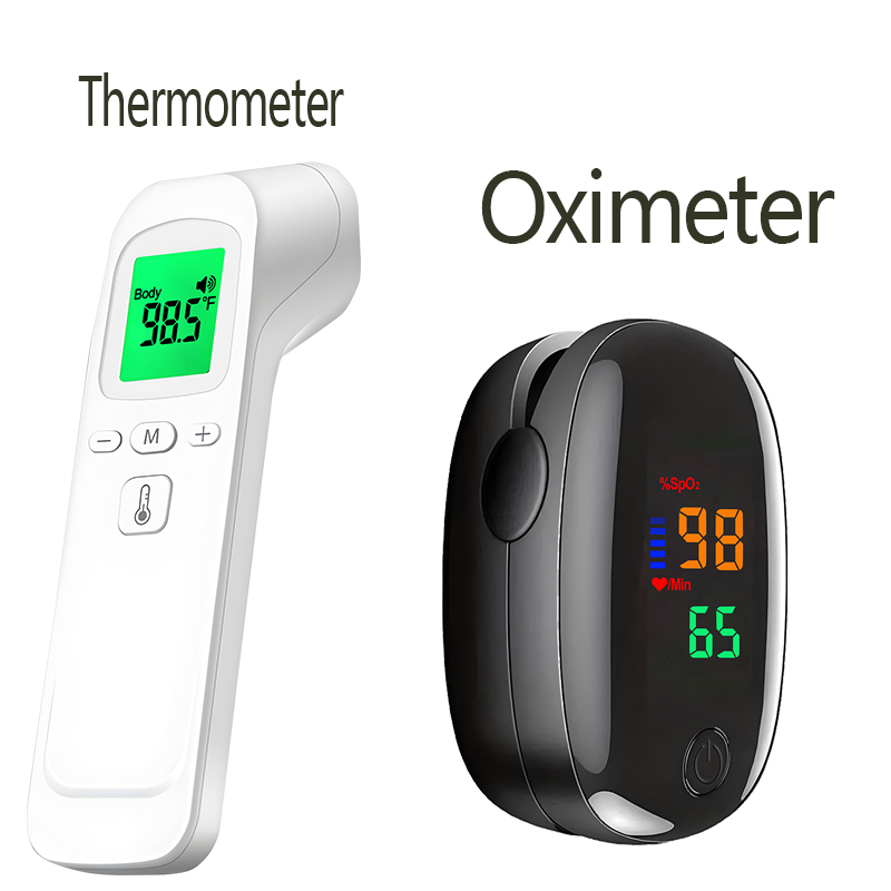비접촉식 적외선 이마 체온계 섭씨/화씨 측정기 휴대용  - Pulse Oximeter 리뷰 및 가격