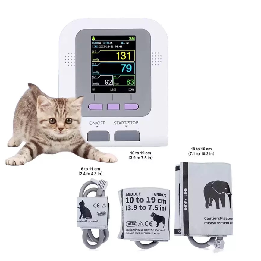 CONTEC08A-VET 수의학 장비 혈압계 VET 모 - Blood Pressure Monitor 리뷰 및 가격